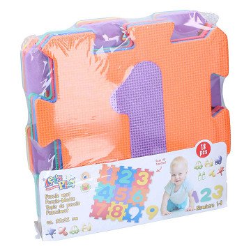 Playmat Foam Numbers, 9 pcs.