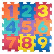 Playmat Foam Numbers, 9 pcs.