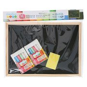 Blackboard set, 14 pieces.