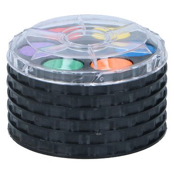 Watercolor set Round, 36 pcs.