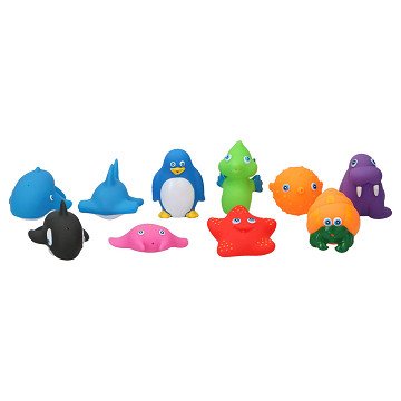 Water Spouters Sea Creatures, 10pcs.