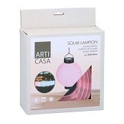 Solarlaterne Rosa, 20cm
