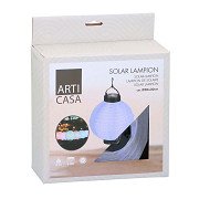 Solarlaterne Grau, 20cm