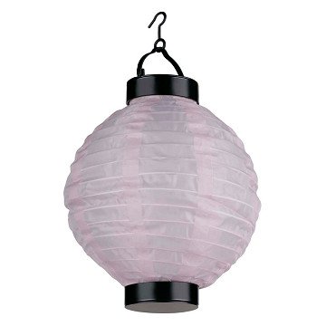 Solar Lantern Grey, 20cm