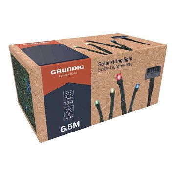 Solar Light String 50 LED Multi-colored