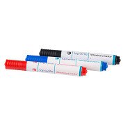 Whiteboard markers red, blue, black - pack of 3