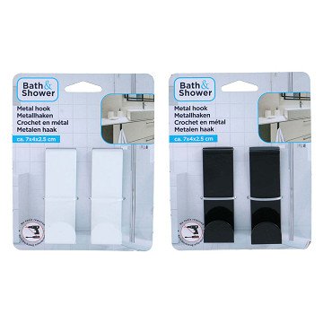 Metallhaken 7 cm, 2 Stück.