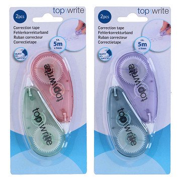Correction tape 5m, 2 pcs.
