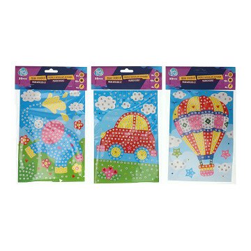 Sticker Mosaic Set - incl. Stickers and Pens
