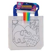 Baumwollbeutel mit 5 Markern