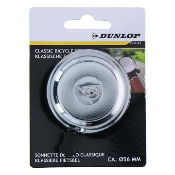 Klassische silberne Fahrradklingel