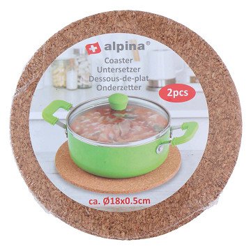 Untersetzer 18cm, 2 Stk.