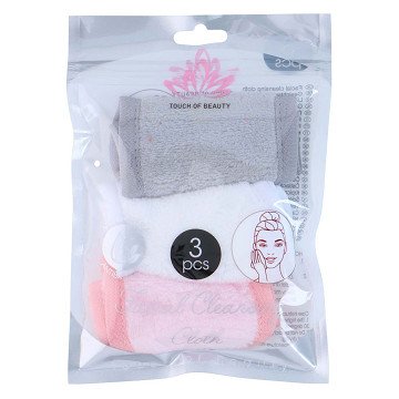 Gesichtsreinigungstücher, 3 Stk.