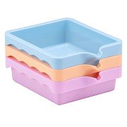 Palettenmischtabletts Farbe, 3-tlg.