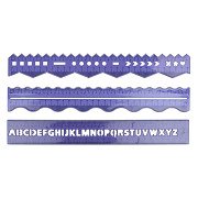 Linialenset Creatief 30cm, 3dlg.