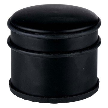Door stopper black, 9cm
