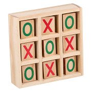Tic-Tac-Toe-Spiel aus Holz