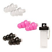 Set wiederverwendbarer Ohrstöpsel - 3 Stück.