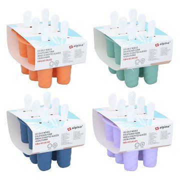 Eisform für 6 Eissorten