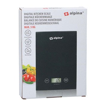 Keukenweegschaal Digitaal 5kg