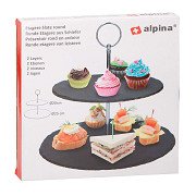 Natural Slate Shelf - 20/25cm