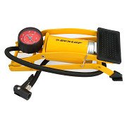 Foot pump with pressure gauge