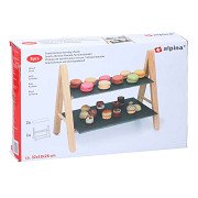 Serveerstandaard Twee lagen, 32x18x28cm