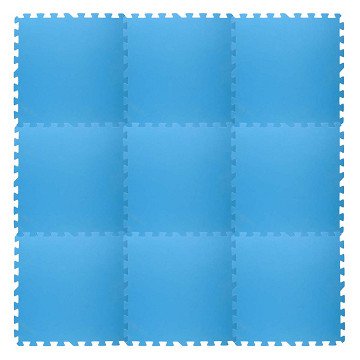 Schwimmbadmatte, 9-teilig.