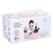Reis-Beautycase mit LED-Spiegel