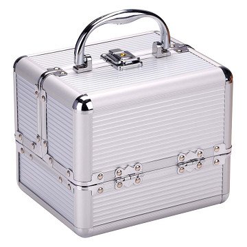 Make-up Koffer Zilver