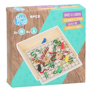 Leiterspiel aus Holz