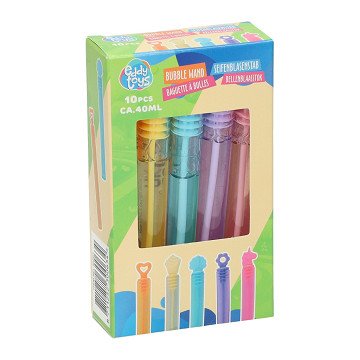 Hand out bubble sticks 40ml - 10pcs.