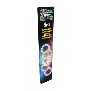 Glow in the Dark Armbanden - 5st