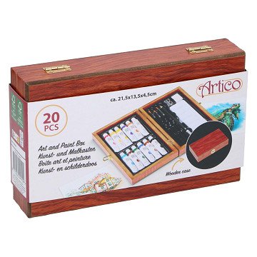 Kunst- und Malkasten, 20tlg.