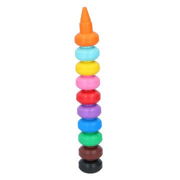 Stackable Crayons, 10 pcs.