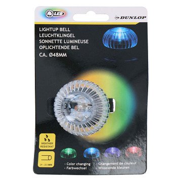 Farbwechselnde Fahrradklingel