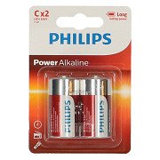 Philips Batterijen LR14 C Powerlife
