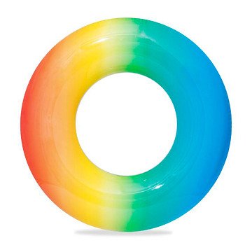 Bestway Swim Ring Rainbow, 80cm