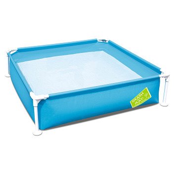 Bestway Steel Frame Pool, 122x122x30.5 cm