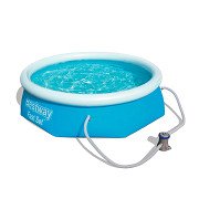 Bestway Fast Set Swimming Pool (with Filter Pump), 244cm