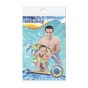Bestway Swim Ring Happy, 48cm