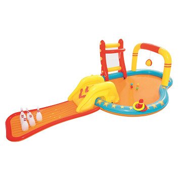 Bestway aufblasbares Spielcenter Lil' Champ, 435 x 213 x 117 cm