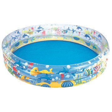 Bestway 3-Ring Swimming Pool Deep Dive, 152cm
