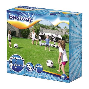 Bestway Playcenter Inflatable Football Goal with 2 Balls
