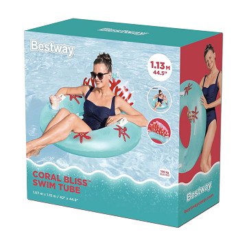 Bestway Zwemring Koraal, 97cm