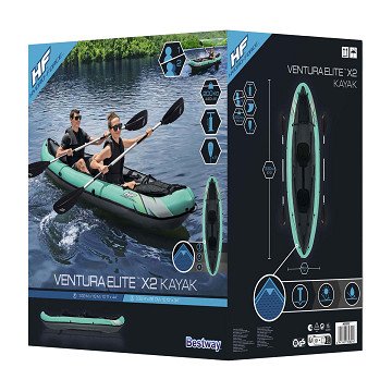 Hydro Force Ventura Elite X2 Inflatable Kayak Set