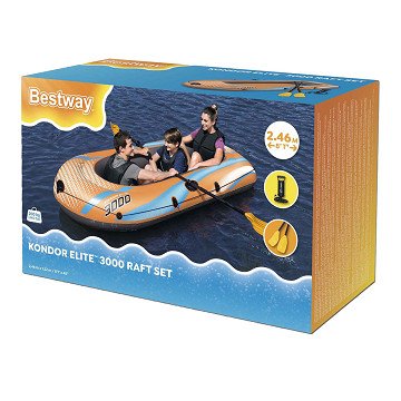 Bestway Boat Kondor Elite 3000 Set Inflatable