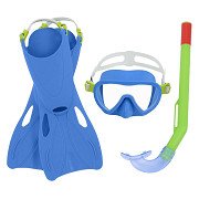 Bestway Crusader Essential Schnorchelset Blau, ab 3 Jahren