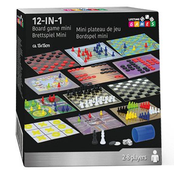 Mini Bordspellen 12in1