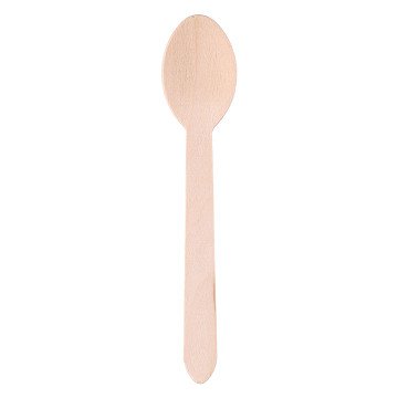 Einweglöffel Holz 16cm, 50 Stk.